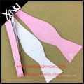 Men Wholesale Custom Embroidered Silk Self Tie Bow Tie